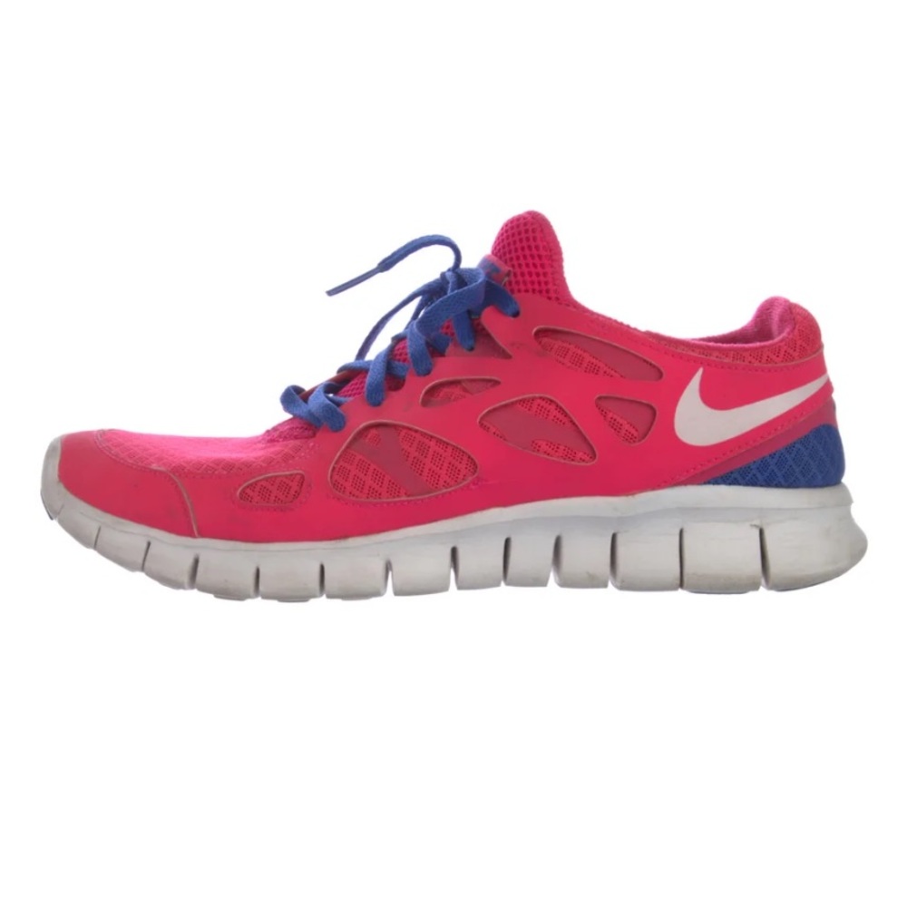 Nike Free Women’s Pink and Blue Athletic Shoes
